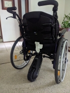 20" Quickie 0.2 Lite Wheelchair and Smart Drive