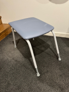 Footstool - Grey Vinyl - As New