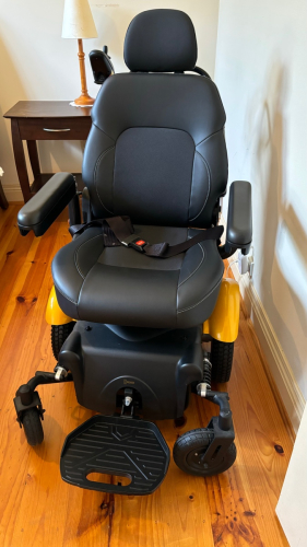 Merits Maverick 14P330 Power Wheelchair Driven by Carer