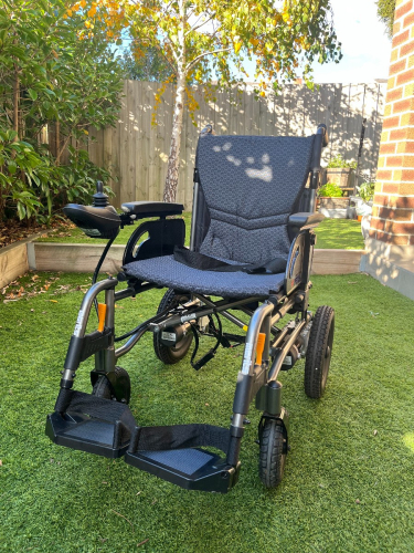Merits Australia Folding Power Wheelchair