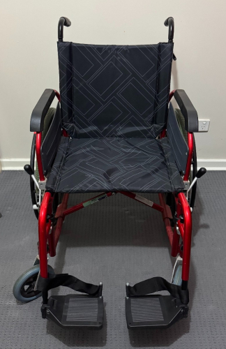 Wheelchair (wide seat)
