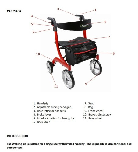 6373_6366_ellipse_lite_rollator_-_user_manual_-_parts_thb