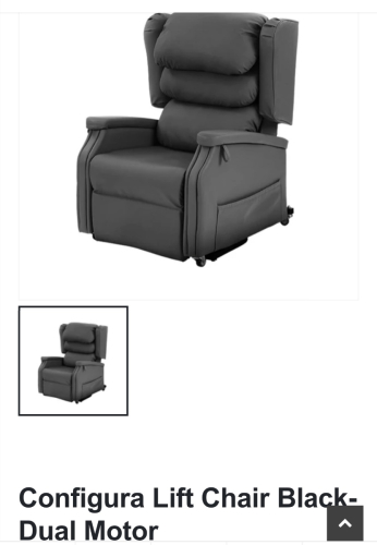 Configura Comfort Dual Motor Lift Chair (new)