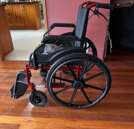 PQUIP 50cm Heavy-duty Wheelchair