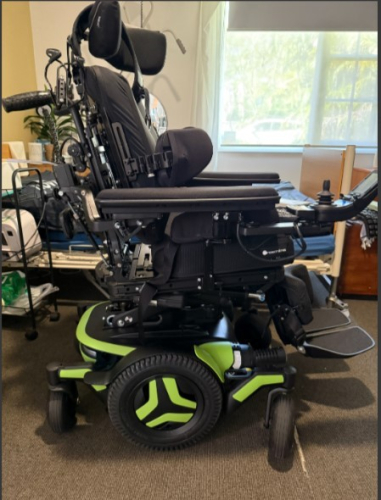 New Permobil M3 Power Wheelchair