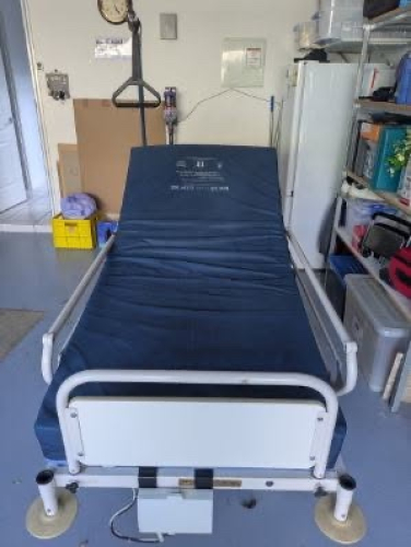 Hospital Bed with Monkey Bar