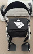 Rollator Walker/Wheelchair Combo