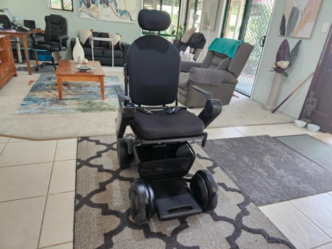 WHILL Electric Wheelchair with high back & headrest