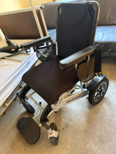 Equipmed Folding Elec Wheelchair - Reduced $