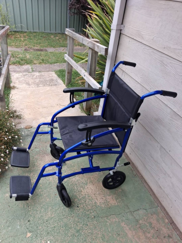 Transit Wheelchair - Lightweight and Foldable