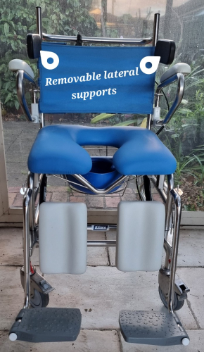 Tilt-in-Space Shower/Commode Chair