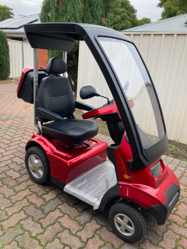 Afiscooter Scooter, Red, Single Seat