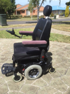 Pulse 6 Battery-Powered Wheelchair