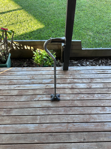 Quad Base Walking Cane | Adjustable Mobility