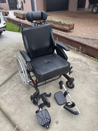 Aspire RehabRX Tilt-in-Space Wheelchair As-New