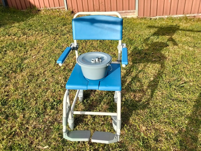 Lightweight Shower Commode Chair