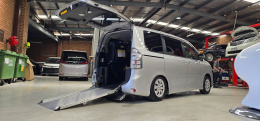 2011 Toyota Voxy - Rear Ramp Access
