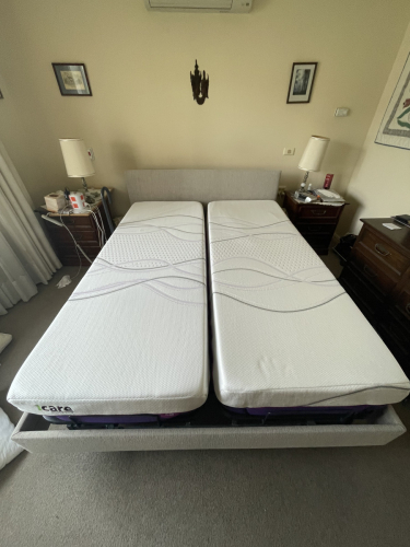 Luxury Split Dual Electric Adjustable Bed