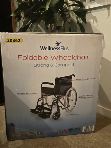 Wellness Plus Wheelchair - 🆕 Unused