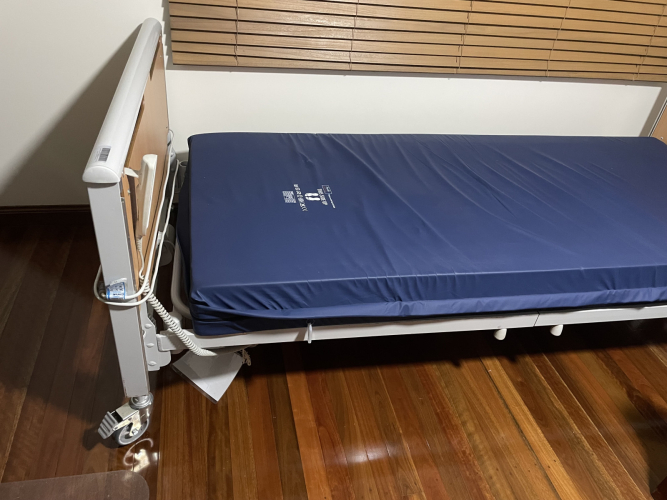 Adjustable Hospital-Style Single Bed