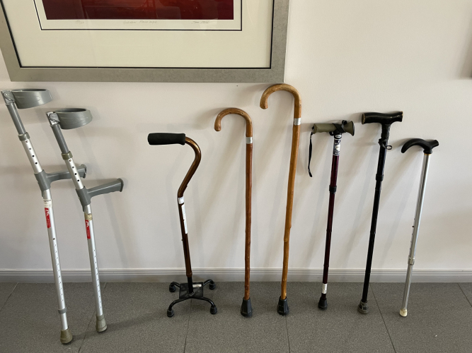 Selection of Walking Aids