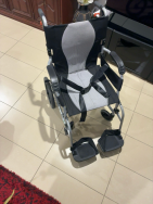 Lightweight Folding Transit Wheelchair
