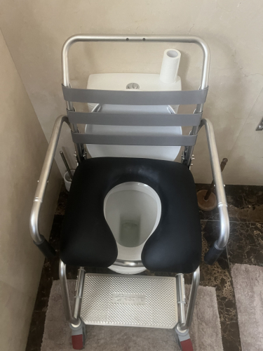 Shower/Commode Wheelchair