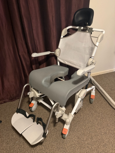 Tilt-in-Space Shower Chair