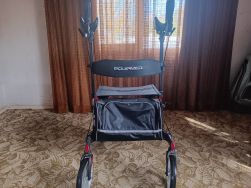 Equipmed Upright 4-Wheel Walker