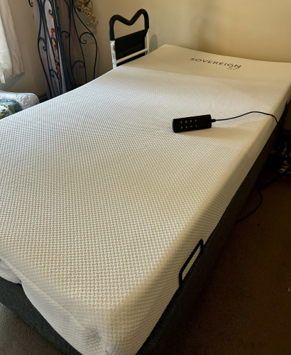 HiLo Flex Adjustable Bed, Mattress & Rail