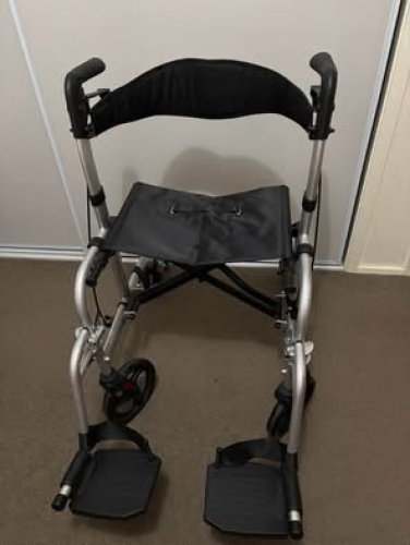 Convertible Walker to Wheelchair