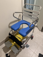 K Care Self-Propelled Shower Commode