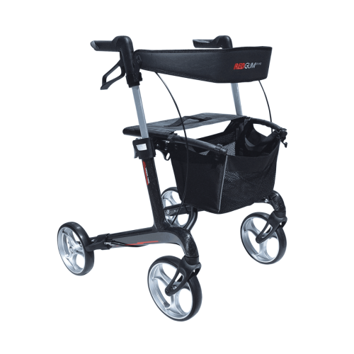 Walker Rollator Redgum Enduro Carbon Fibre