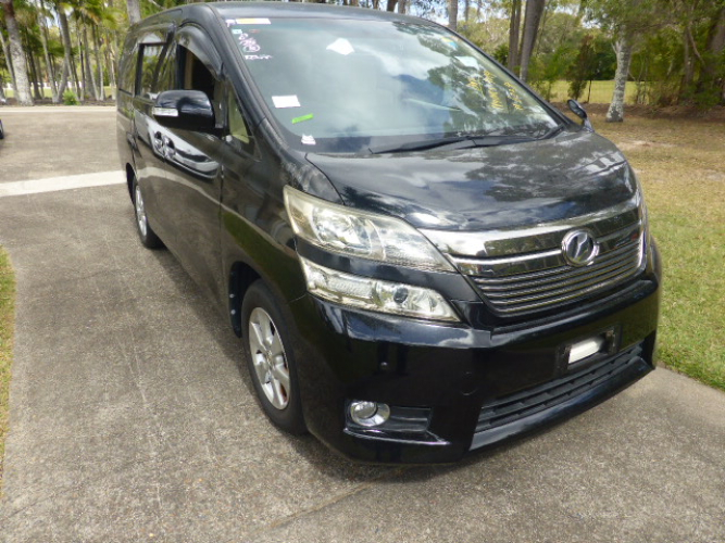 2013 Toyota Vellfire Welcab  Rear Wheelchair Entry